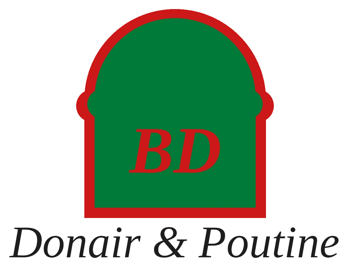 BD Donair and Poutine halal donair and poutine restaurant Edmonton logo
